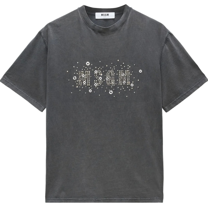 T-Shirt With Studded Details