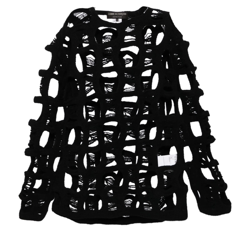 Worsted Yarn Wool Jersey Top