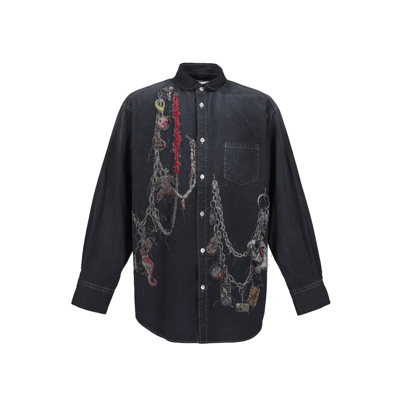Embroidered Chain Shirt
