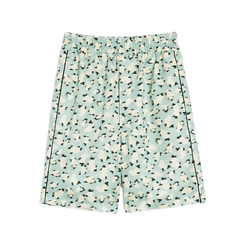 Fluid Viscose Printed Shorts