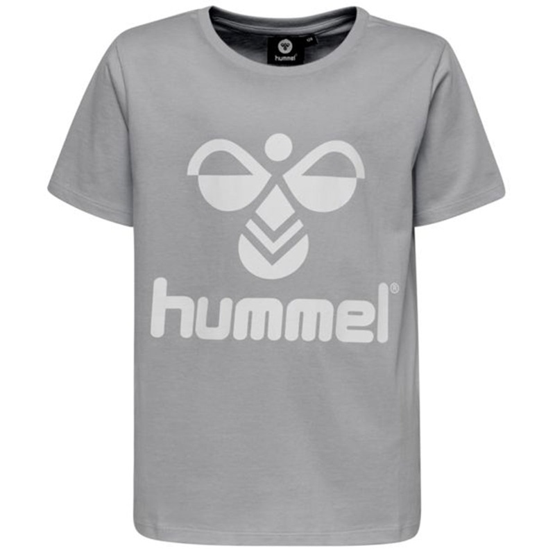 Hummel Grey Melange Tres S\/S T-Shirt