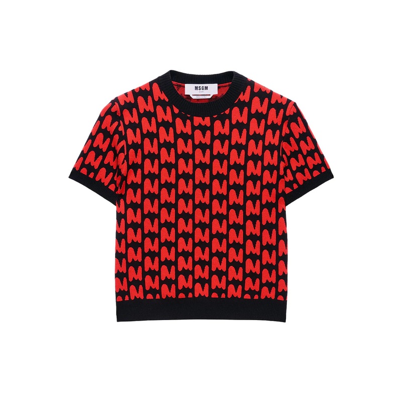 Maglia Two-Colourway Knit Top