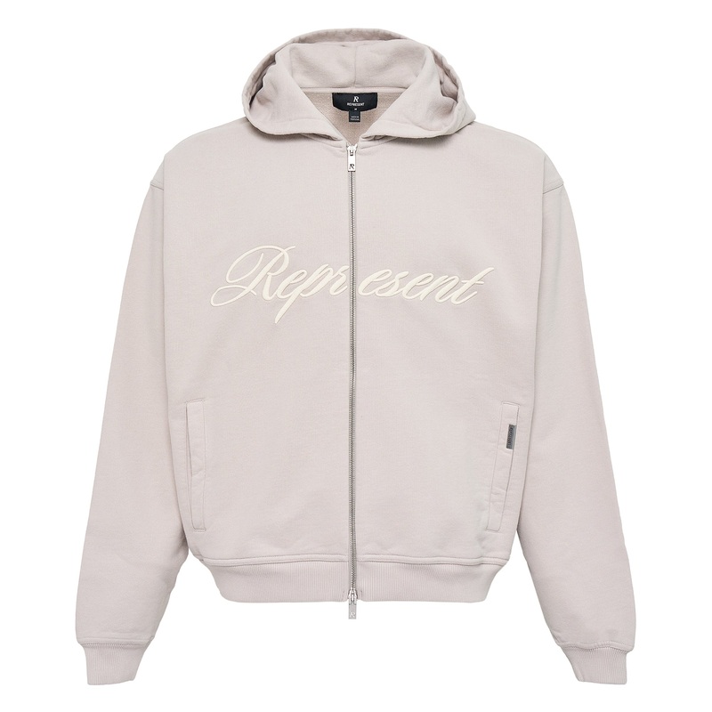 Script Logo Zip Hoodie