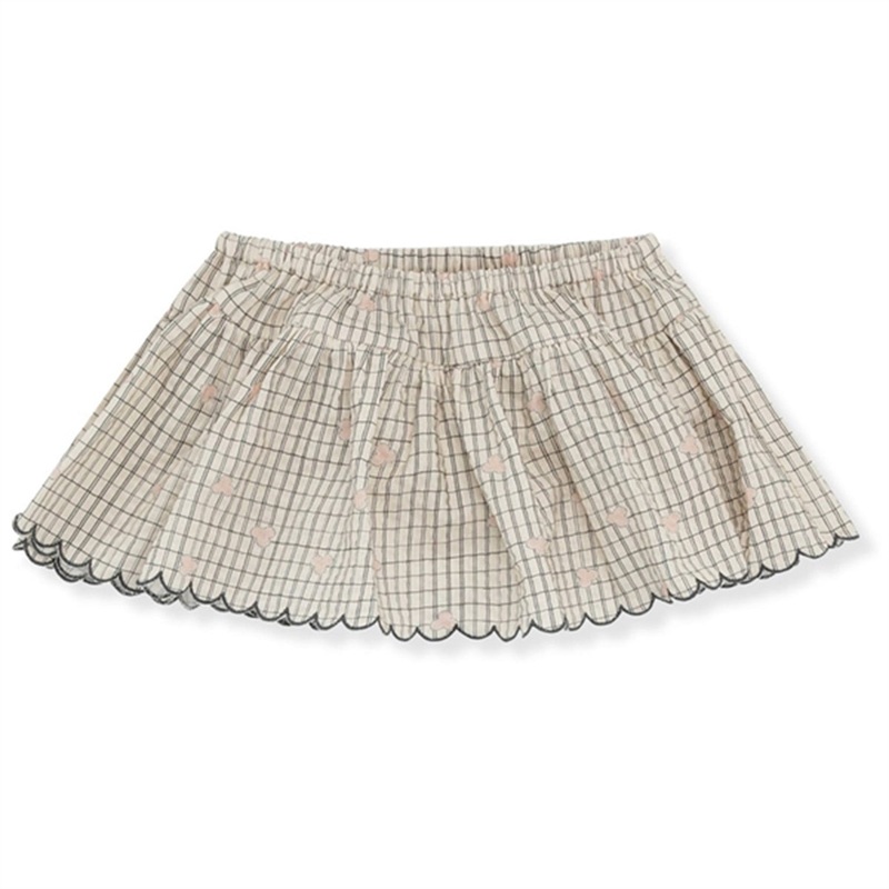 Konges Sljd Three Leaf Check Bitsy Frill Bloomers