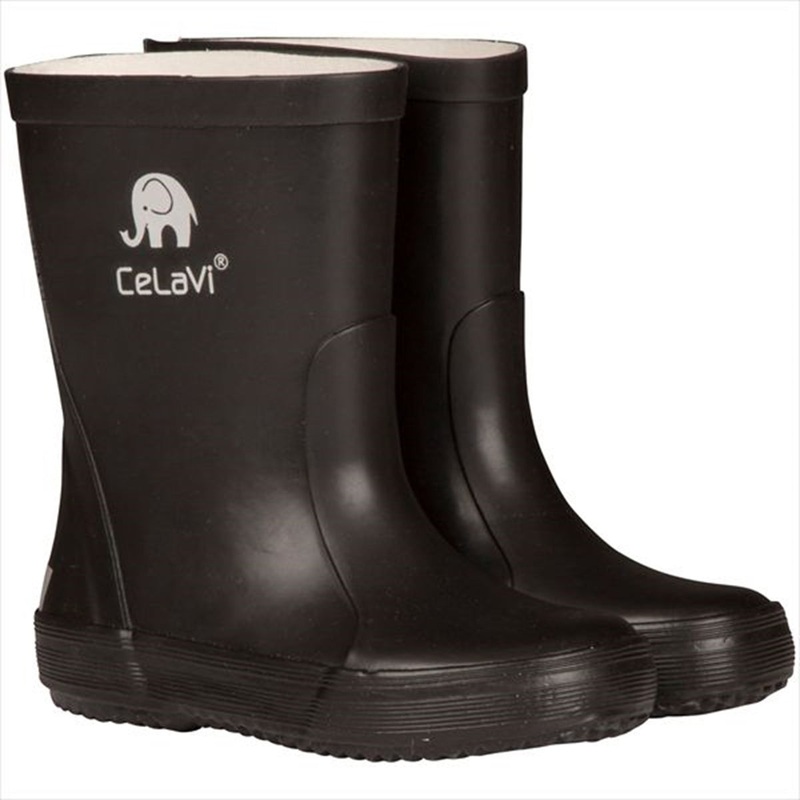 CeLaVi Basic Gummistvler Black