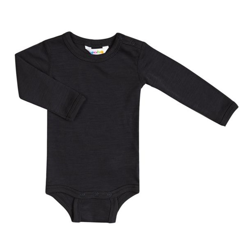 Joha Body Wool\/Silk LS Black