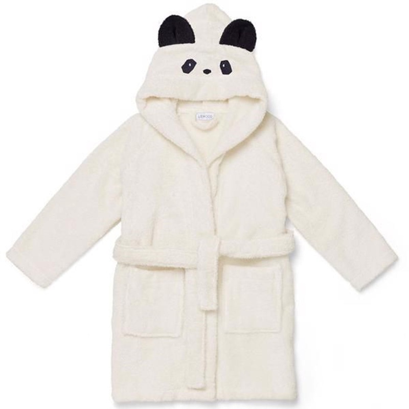 Liewood Lily Bathrobe Panda (creme de la creme)