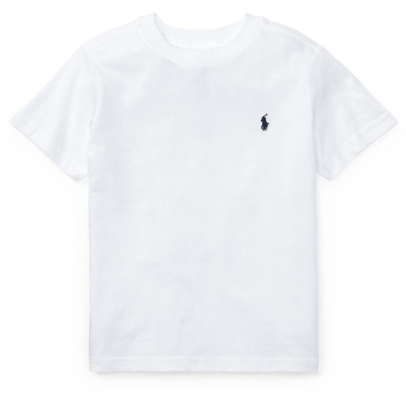 Polo Ralph Lauren Boy Short Sleeved T-shirt White