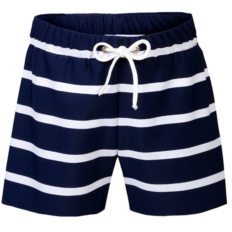 Petit Crabe Blue\/White Alex UV Shorts