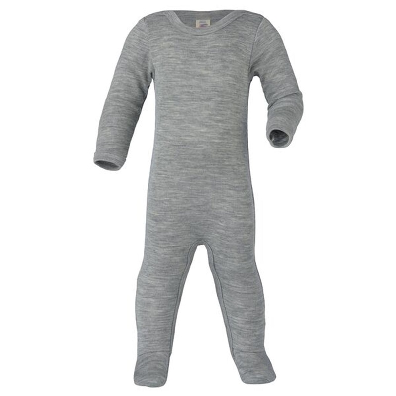 Engel Baby Sleep Overall Grey Mlange