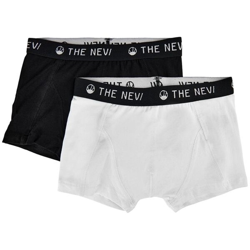 The New Organic Boxers Noos 2-pack Black\/White