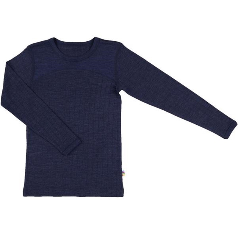 Joha Wool\/Silk Blouse Marine