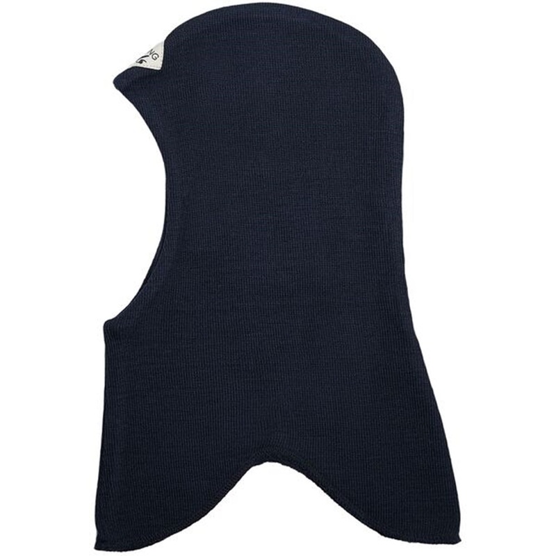Racing Kids Balaclava Wool\/Cotton Round Dark Navy