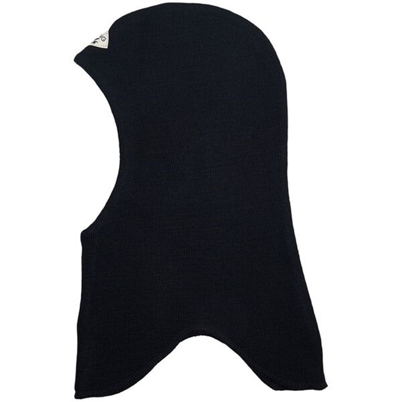 Racing Kids Round Balaclava Wool\/Cotton Black