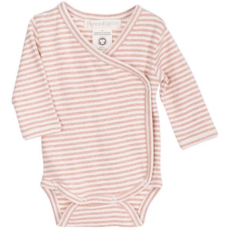 Serendipity Newborn Wrap Body Clay\/Offwhite