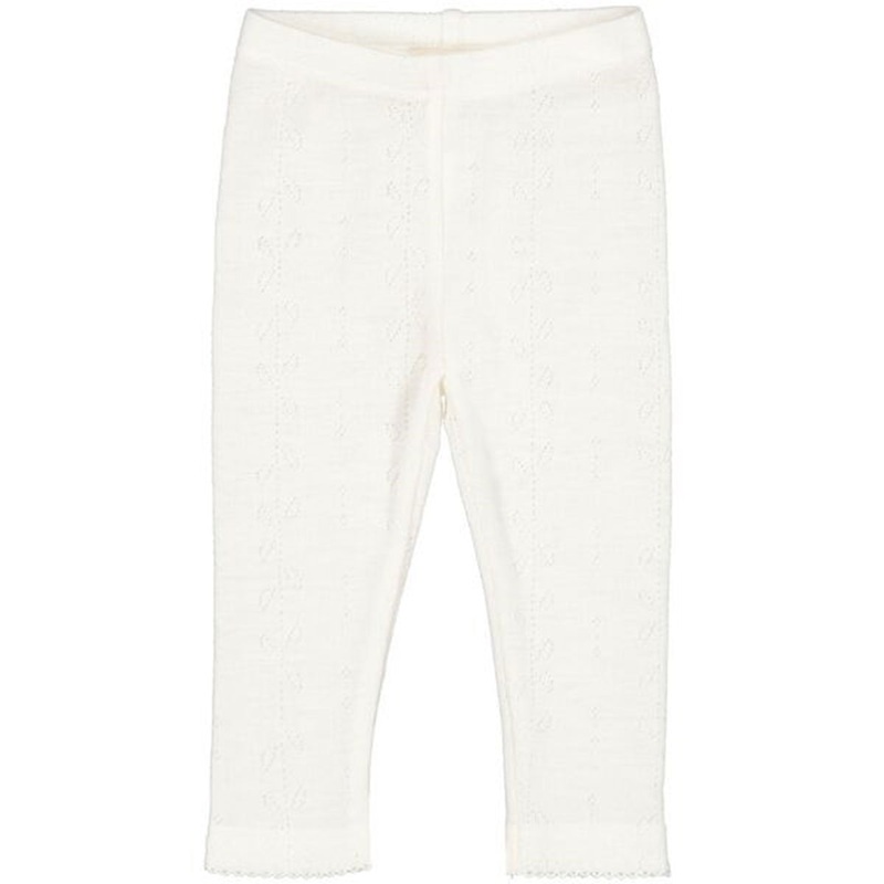MarMar Wool Pointelle Natural Leggings