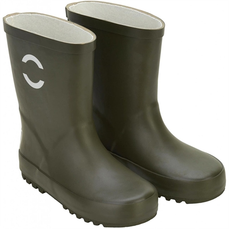 Mikk-Line Dusty Olive Wellies Solid