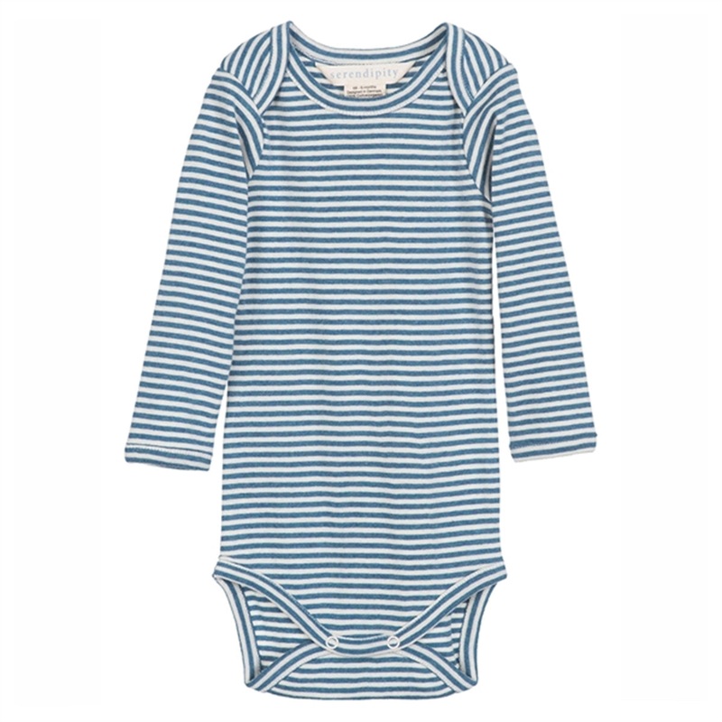 Serendipity Sky\/Offwhite Baby Stripe Rib Body