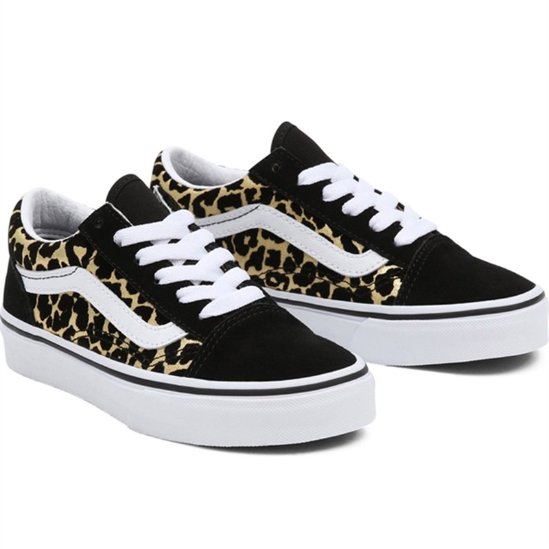 VANS Old Skool Leopard\/Black Shoes