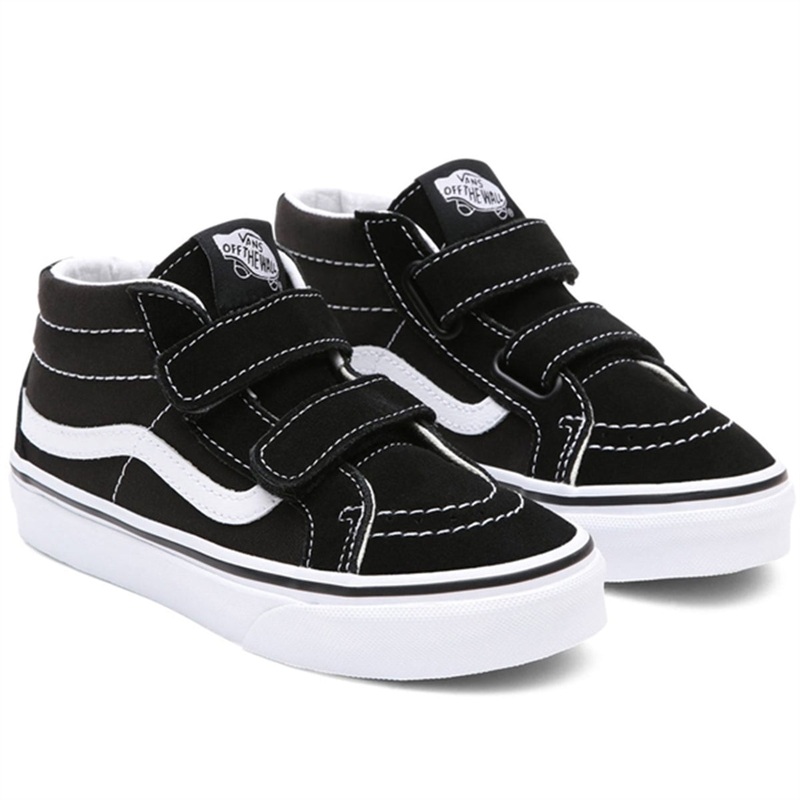 VANS SK8-Mid Reissue V Black\/True White Shoes