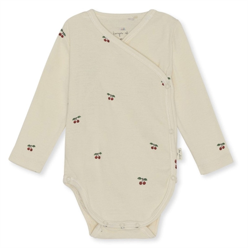 Konges Sljd Cherry Newborn Bodystocking