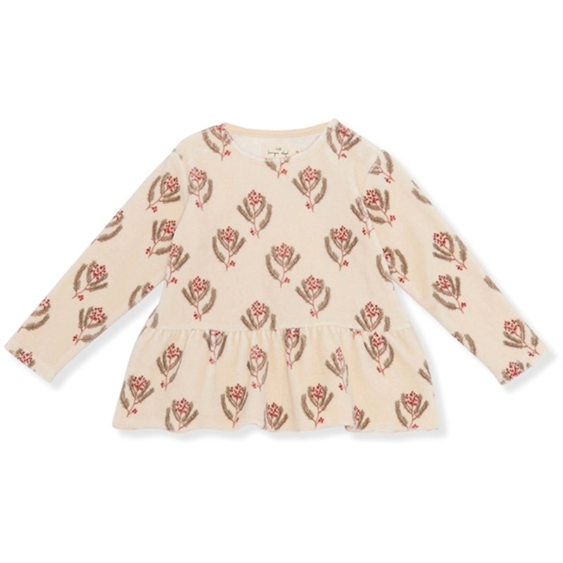 Konges Sljd Christmas Jolly Blouse Christmas Vintage Flower