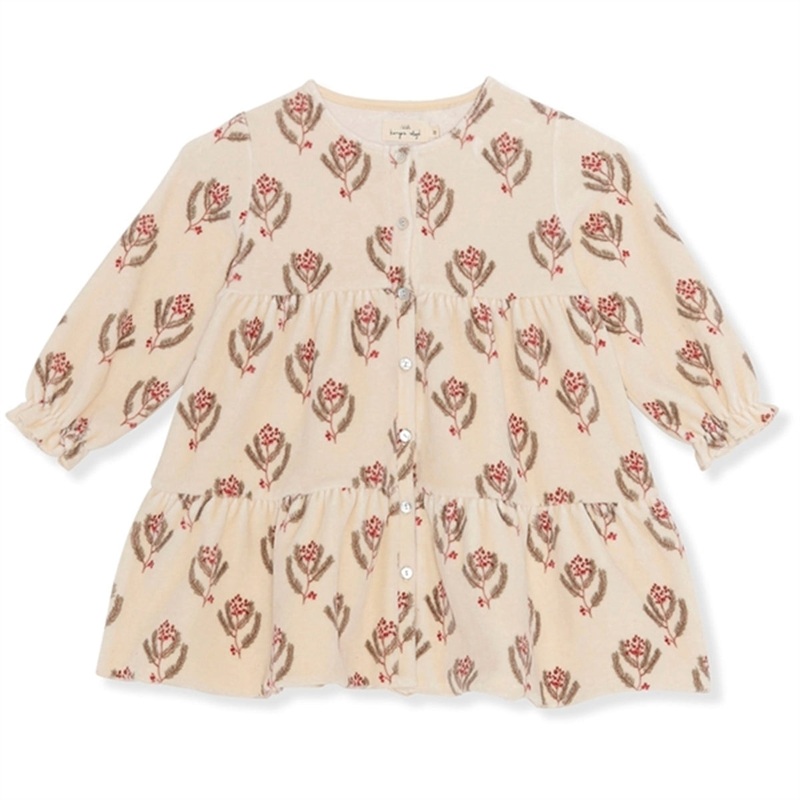 Konges Sljd Christmas Jolly Dress Christmas Vintage Flower