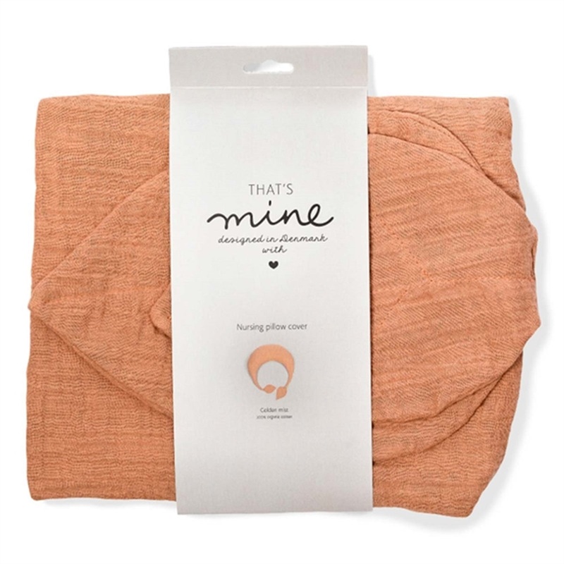 That’s Mine Nursing Pillow Cover Golden Mist