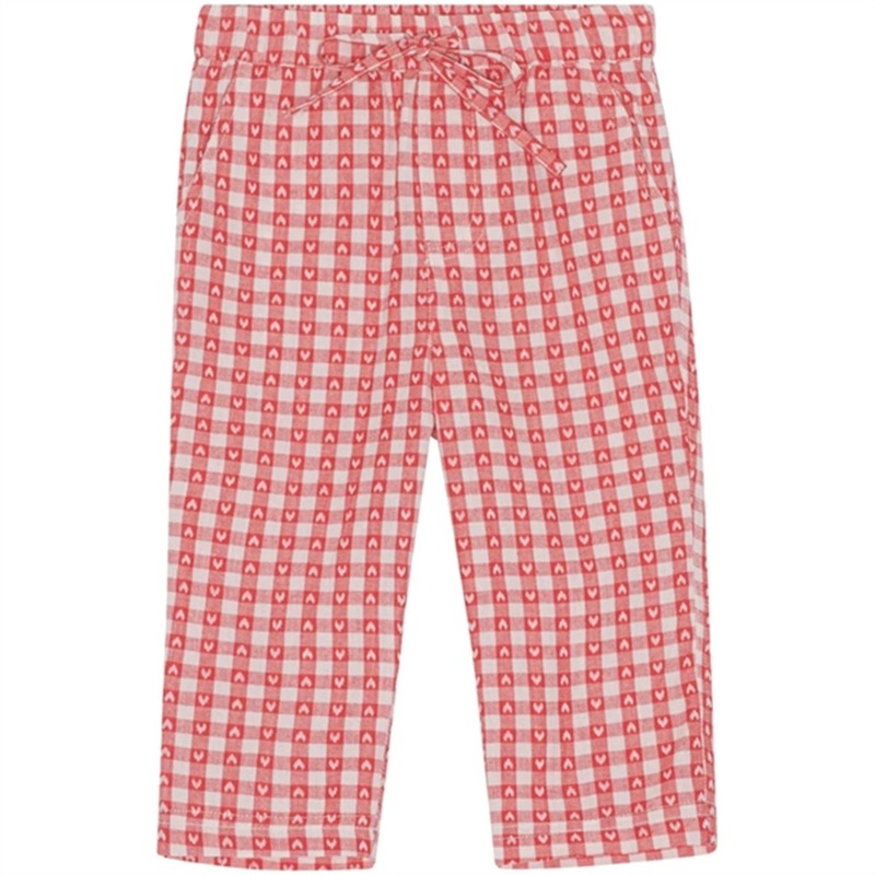 Flss Ally Pants Heart Gingham