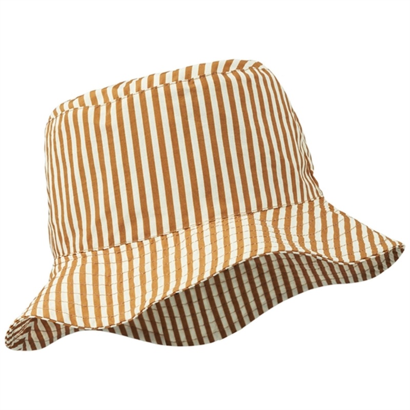 Liewood Damon Bucket Hat Golden Caramel \/ Creme De La Creme