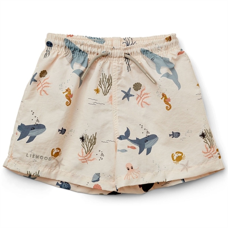 Liewood Duke Board Shorts Creature\/Sandy Mix