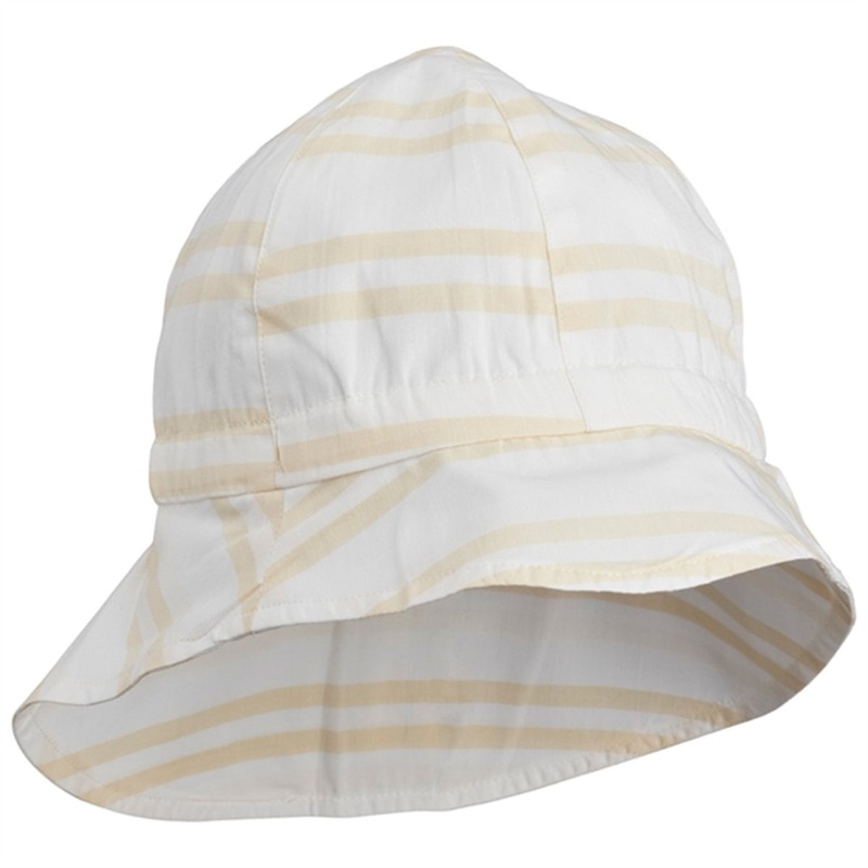 Liewood Sunneva Sun Hat Stripe Creme de la Creme\/Jojoba