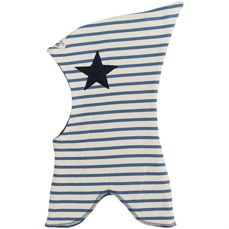 Racing Kids Top Balaclava Dusty Blue \/ Eggshell