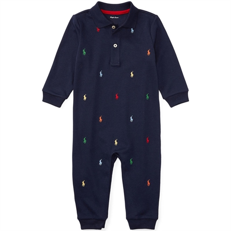 Ralph Lauren Baby Boy Coverall Refined Navy