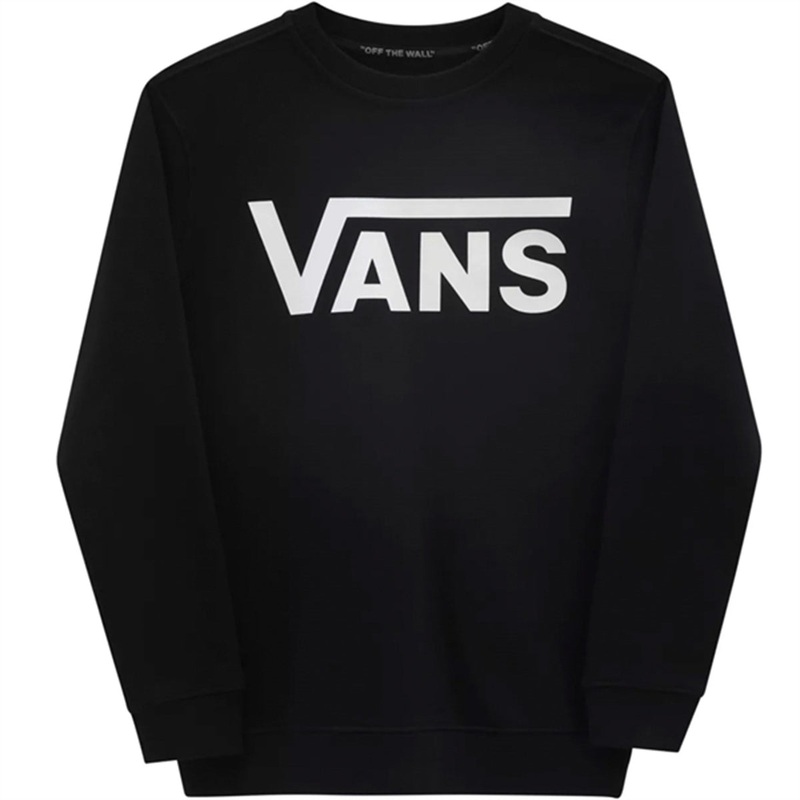 VANS Classic Crew Sweatshirt Black\/White