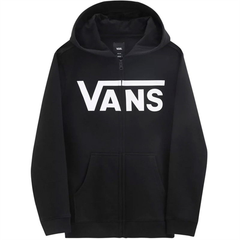 VANS Classic Zip Hoodie II Black\/White