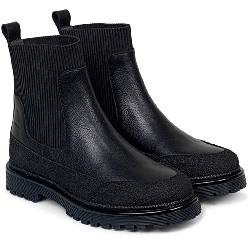 Angulus Boots w. Elastic Black 6110-101-8711-1321\/1933