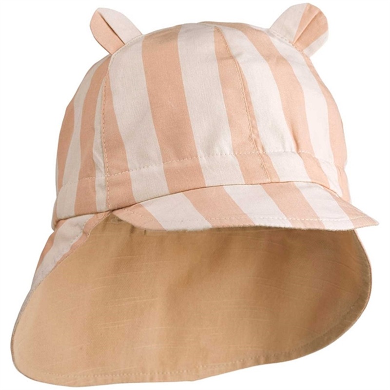 Liewood Gorm Sun Hat Stripe Pale Tuscany\/Sandy