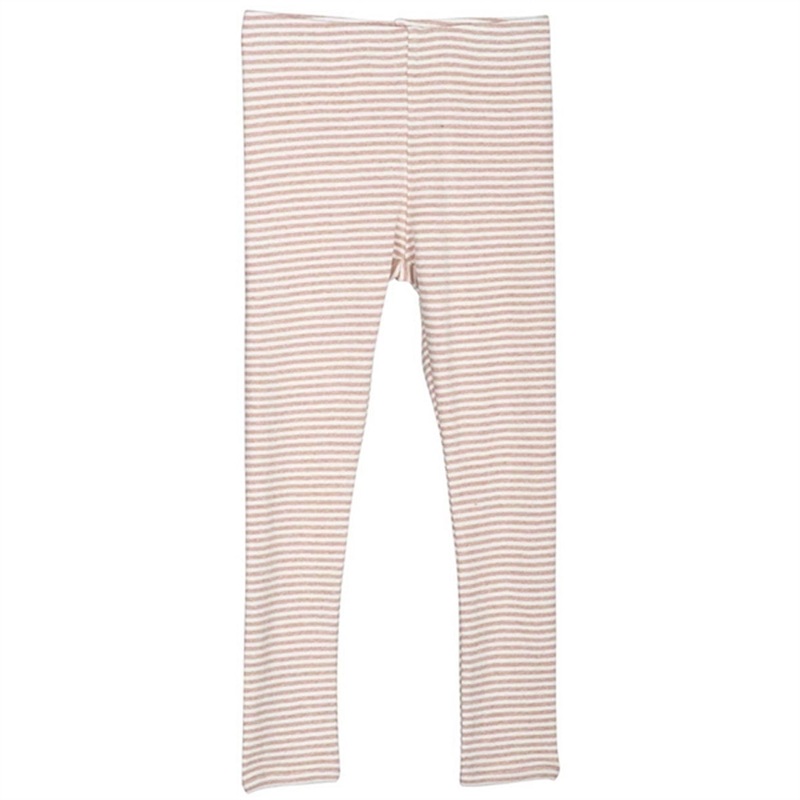 Serendipity Clay\/Offwhite Stripe Leggings