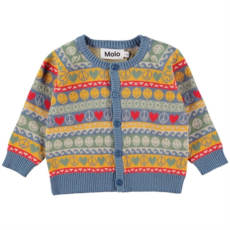 Molo Happy Pattern Brody Cardigan