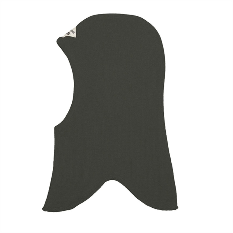 Racing Kids Balaclava Wool\/Cotton 3-layered Forest Green