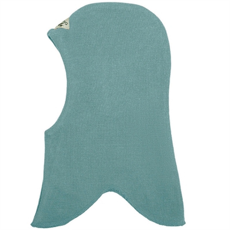 Racing Kids Balaclava Wool\/Cotton 3-layered Sky Blue