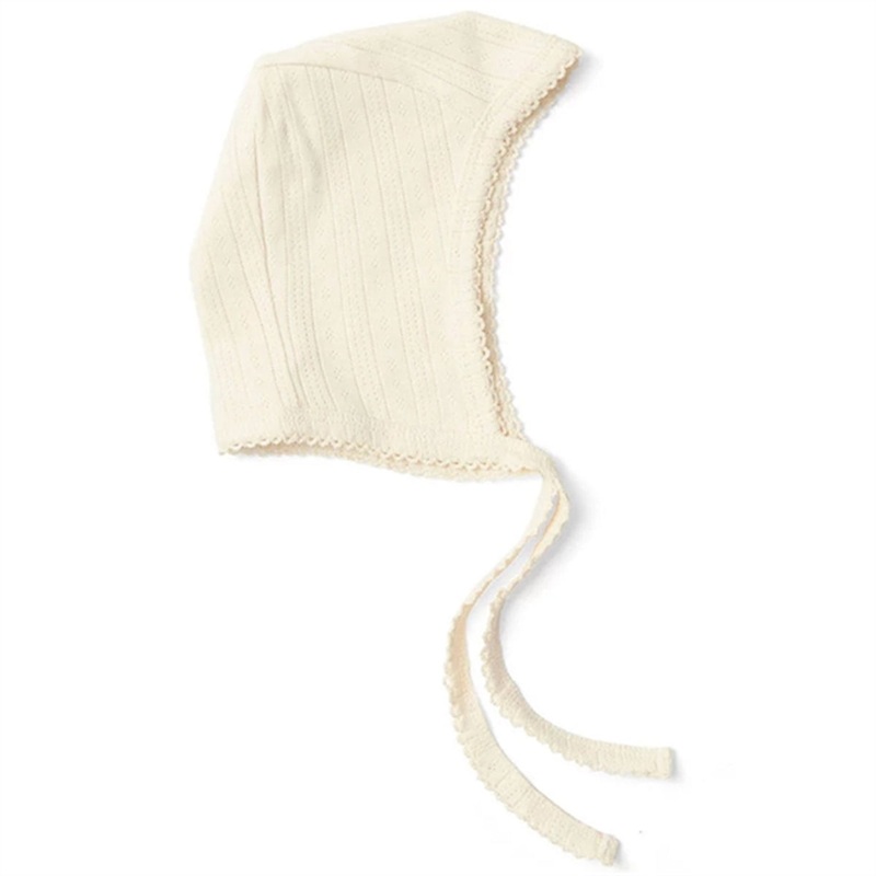 That’s Mine Antique White Anna Baby Hat