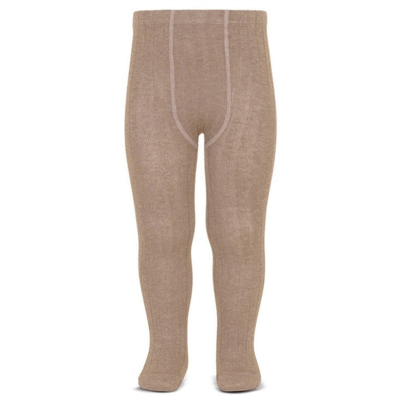 Cndor Tights Wool Rib Beige