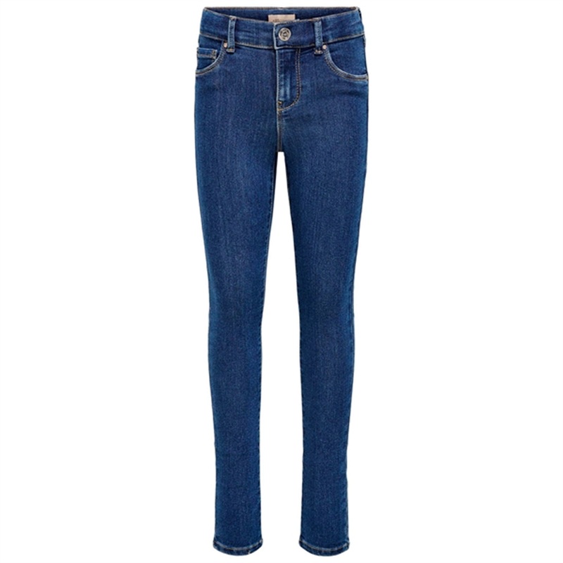 Kids ONLY Medium Blue Denim Rain Skinny Jeans Noos