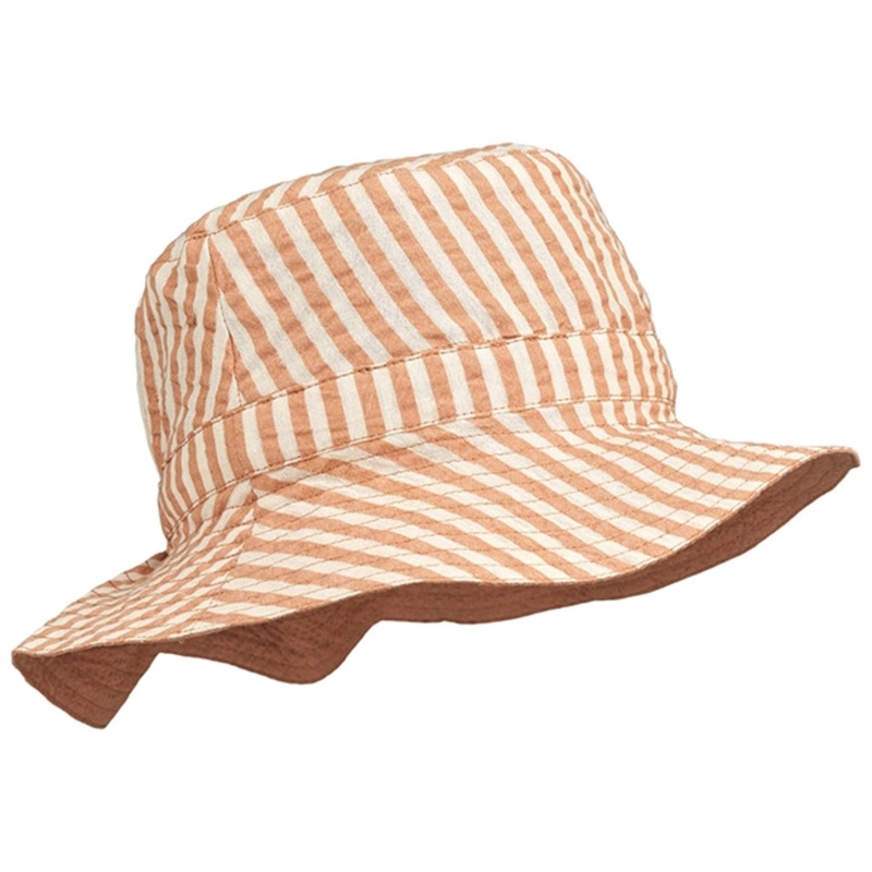 Liewood Sander Solhat Y\/D Stripe Tuscany Rose\/Sandy