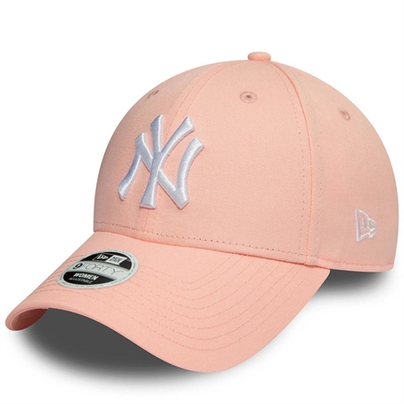 NEW ERA Kids League Essential 9Forty New York\/Yankees Cap Pastel Pink