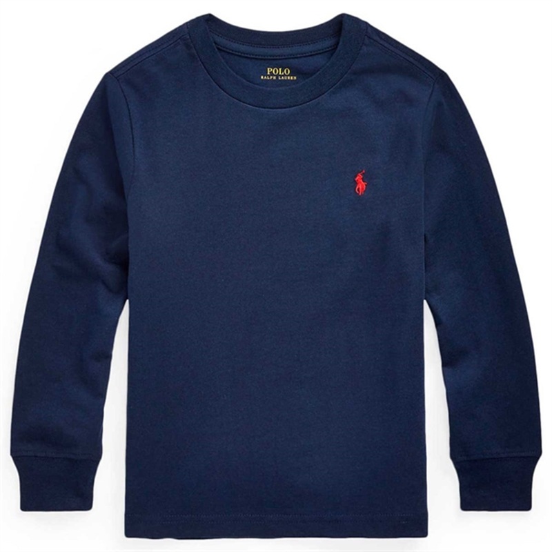 Polo Ralph Lauren Boy Long Sleeved Blouse Cruise Navy