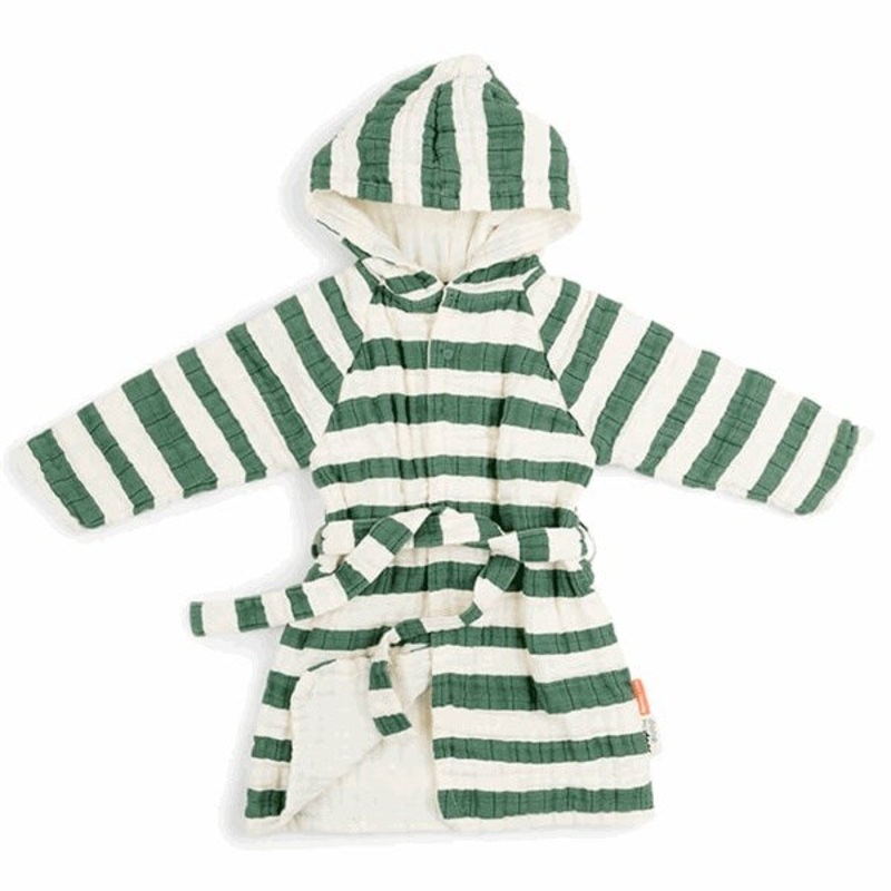 Done by Deer Badekbe GOTS Stripes Green