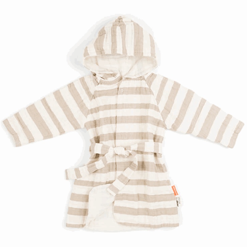 Done by Deer Badekbe GOTS Stripes Sand